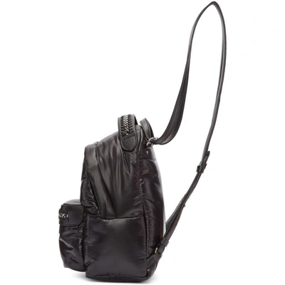 Shop Stella Mccartney Black Mini Star Backpack