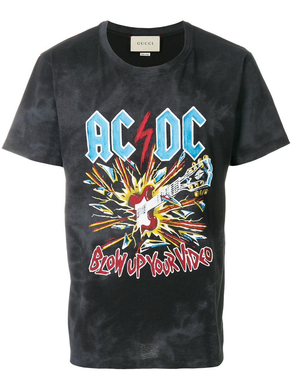 ac dc gucci shirt
