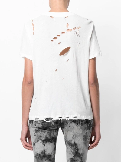 Shop Amiri Distressed T-shirt