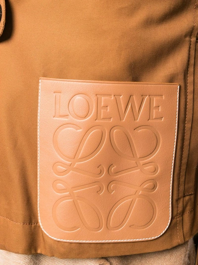 Shop Loewe Blanket Trench Coat