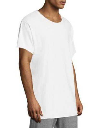 Shop John Elliott Anti-expo Cotton Tee In White