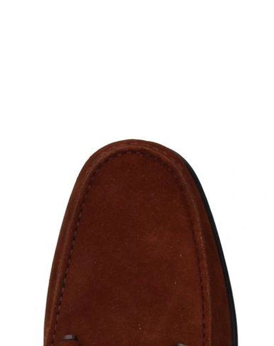 Shop A.testoni Loafers In Brown