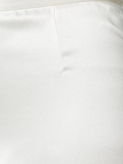 Shop La Perla Satin Boxers In White