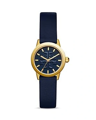 Shop Tory Burch The Gigi Watch, 28mm In Navy