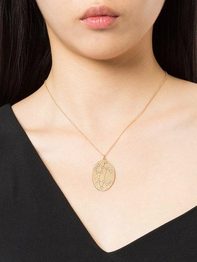 Shop Brooke Gregson Diamond Leo Constellation Necklace