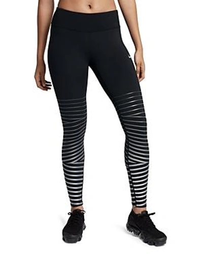 Shop Nike Power Flash Epic Lux Leggings In Black/anthracite