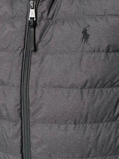 Shop Polo Ralph Lauren Padded Gilet - Grey