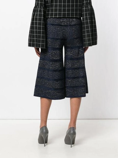 Shop D-exterior Knitted Culottes In Blue