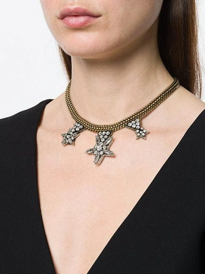 Shop Radà Gemstone Detailed Necklace In Metallic
