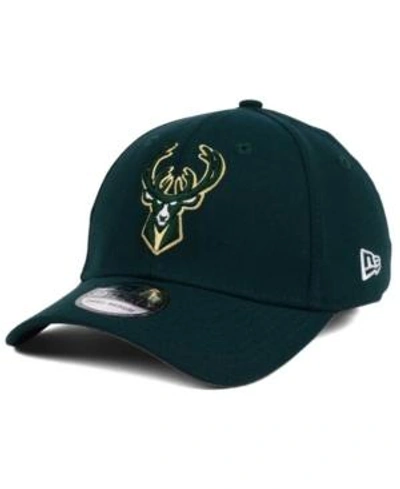 Shop New Era Milwaukee Bucks Team Classic 39thirty Cap In Green