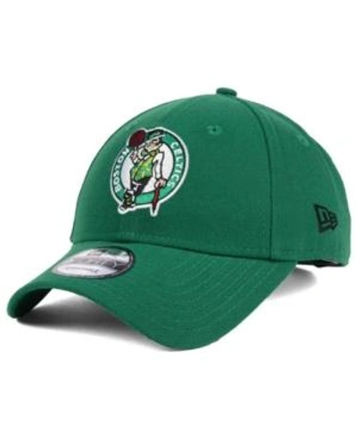 Shop New Era Boston Celtics League 9forty Adjustable Cap In Green