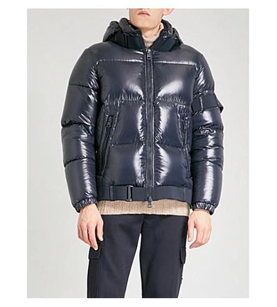 Moncler X Craig Green Brook Quilted Down Filled Jacket In Black | ModeSens