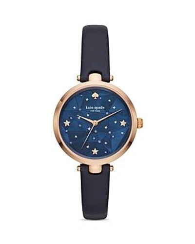 Shop Kate Spade New York Holland Watch, 34mm In Navy