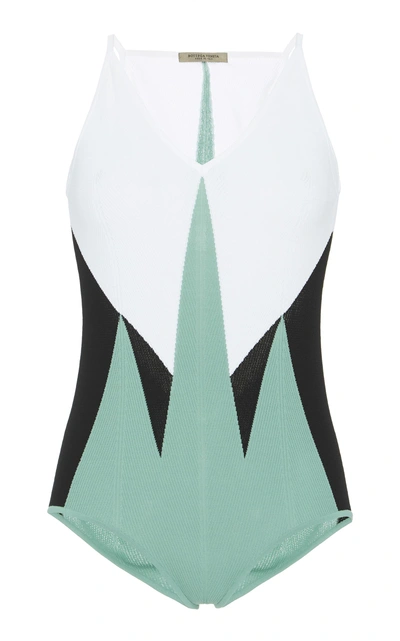 Shop Bottega Veneta Geometric Printed Bodysuit