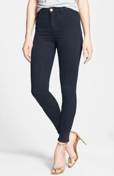 Shop J Brand 2311 Maria High Waist Skinny Jeans In Blue Bird