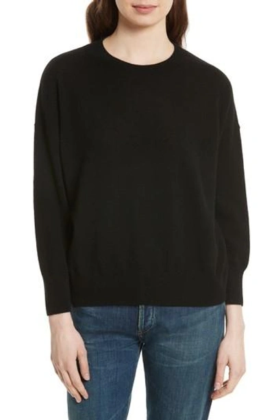 Shop Equipment Melanie Cashmere Sweater In Black