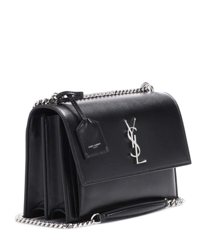 Shop Saint Laurent Medium Sunset Monogram Shoulder Bag