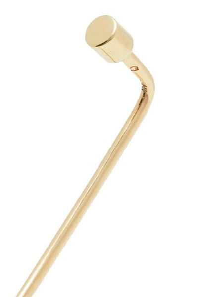 Shop Beaufille Pistol 10-karat Gold Earring