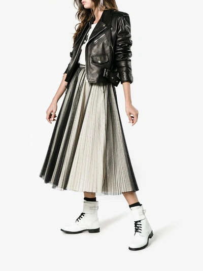 Shop Philosophy Di Lorenzo Serafini Tulle Layer Skirt In Black