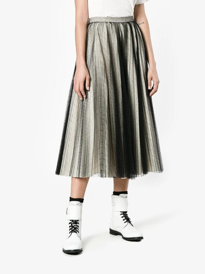 Shop Philosophy Di Lorenzo Serafini Tulle Layer Skirt In Black
