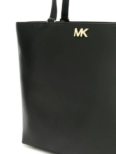 Shop Michael Michael Kors Mott Tote Bag In Black
