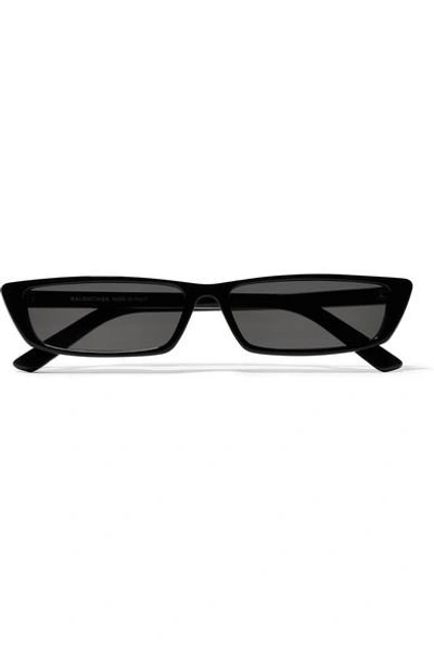 Shop Balenciaga Cat-eye Acetate Sunglasses