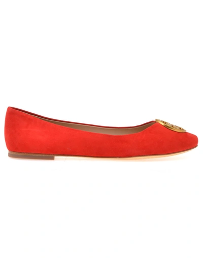 Shop Tory Burch Chelsea Ballet Flat In Liberty Red