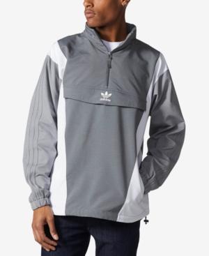 adidas outline half zip anorak