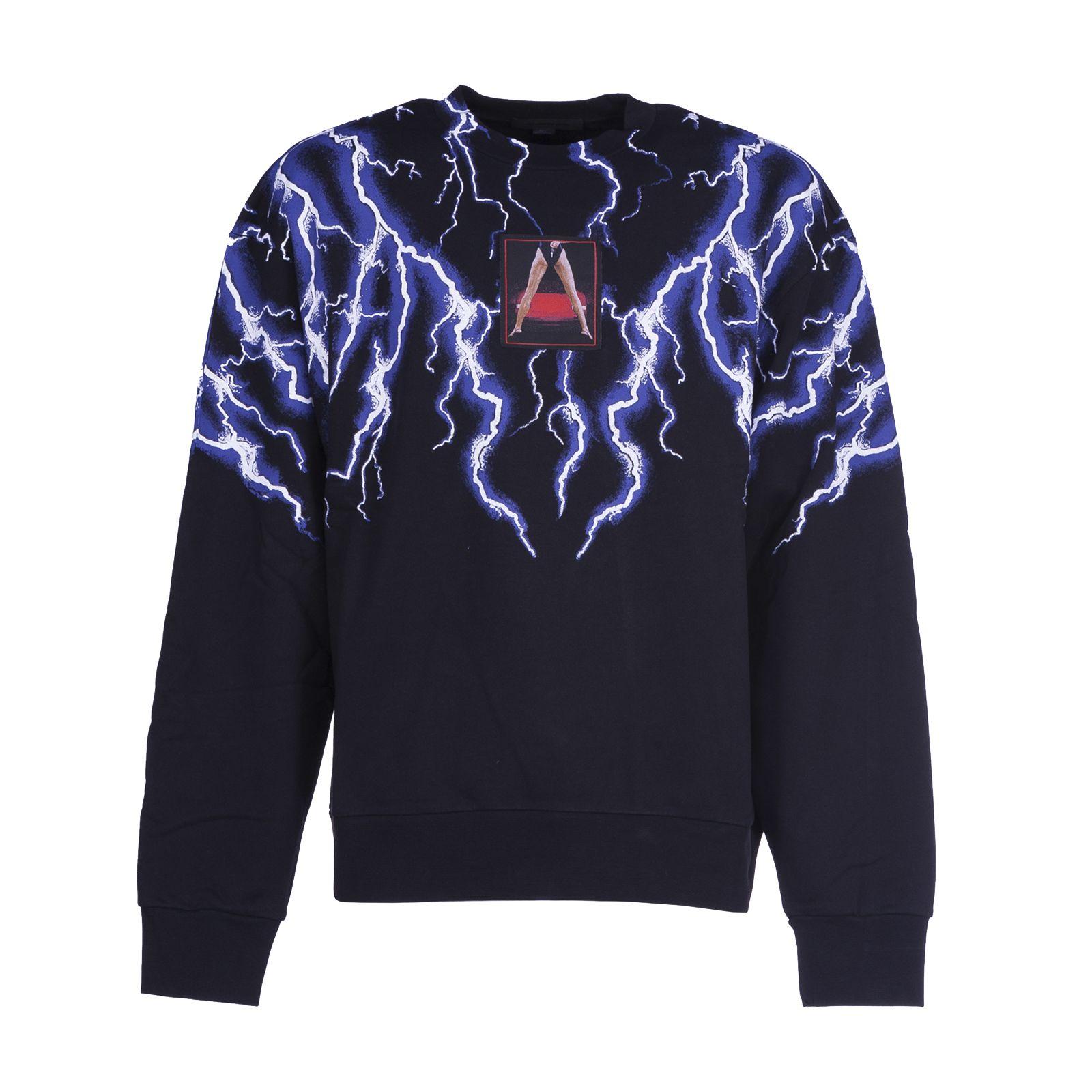 alexander mcqueen lightning sweater