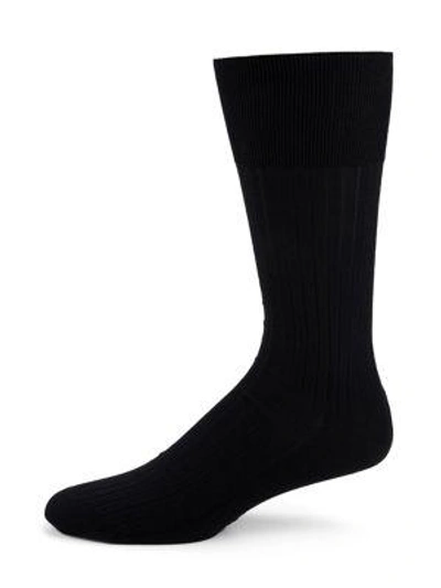 Shop Falke Men's Luxury No. 13 Sea Island Cotton Socks In Brown