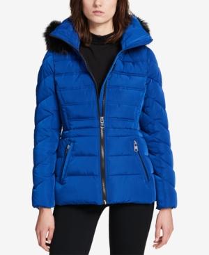 calvin klein performance puffer coat