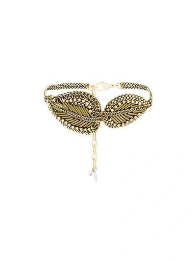 Shop Radà Embellished Choker Necklace - Metallic