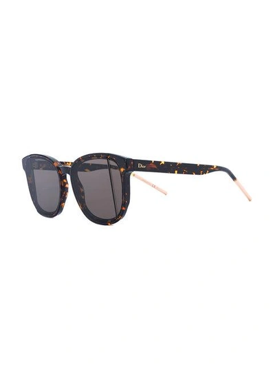 Shop Dior Step Sunglasses In Brown