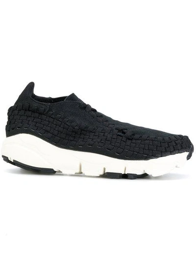 Shop Nike Woven Footscape Sneakers - Black