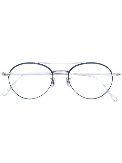 Shop Eyevan7285 Round Frame Glasses
