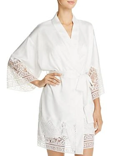 Shop Flora Nikrooz Genevive Charm Kimono Robe In Ivory