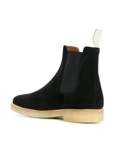 Shop Common Projects Chelsea Boots - Black