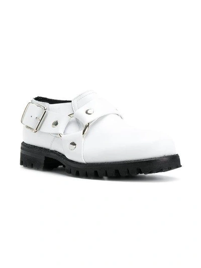 Alyx Chef Daddy Buckle Shoes In White ModeSens