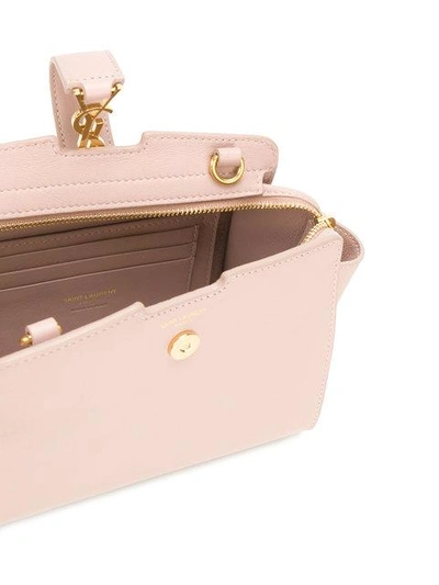 Shop Saint Laurent Toy Cabas Bag In Pink