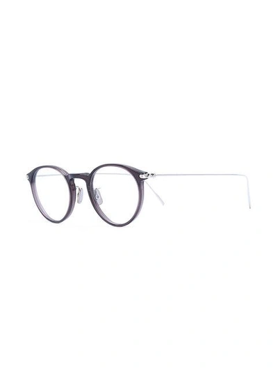 Shop Eyevan7285 Round Glasses - Brown