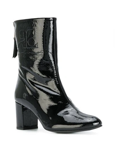 Shop Courrèges Zip Ankle Boots