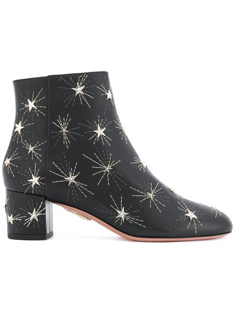 aquazzura pearl boots