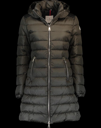 Shop Moncler Orophin Coat In Olive