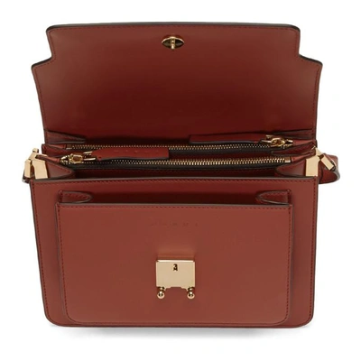 Shop Marni Red Medium Trunk Bag