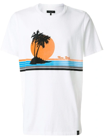 Shop Rag & Bone Printed T-shirt