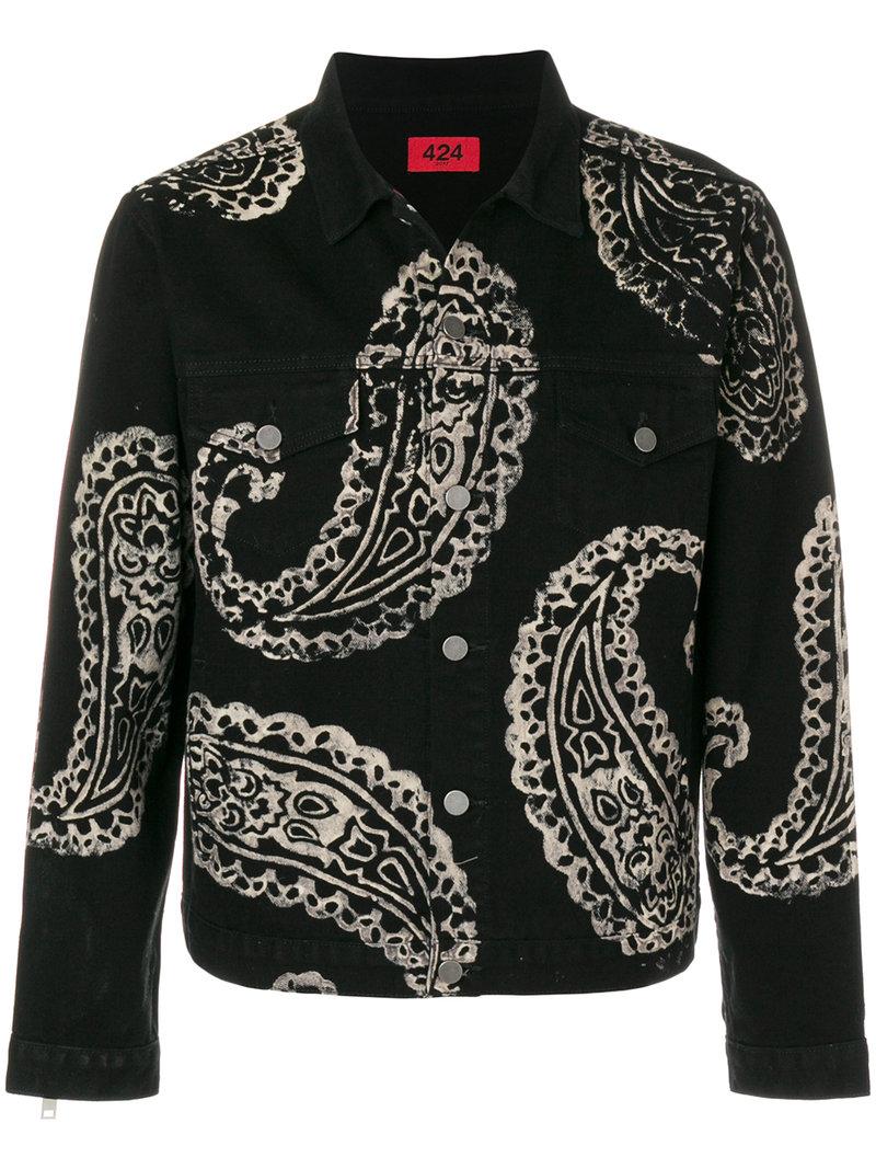 424 paisley jacket