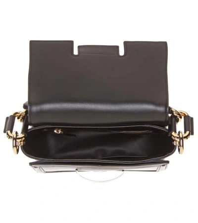 Shop Roger Vivier Viv' Mini Leather Shoulder Bag