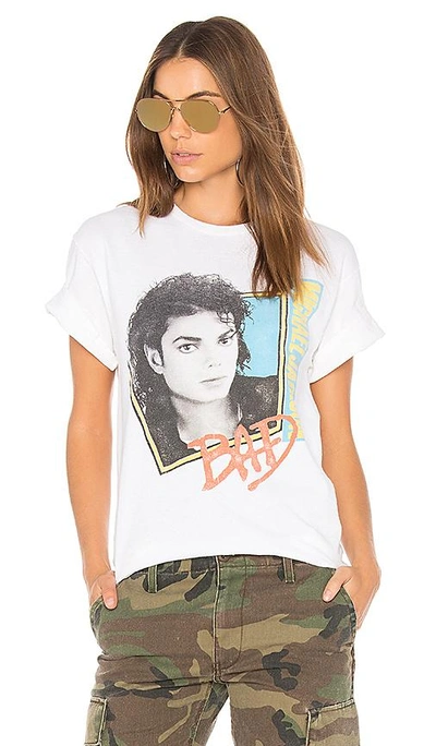 Shop Junk Food Michael Jackson Sold Out Tee In White