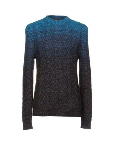 Shop Missoni Sweater In Dark Brown