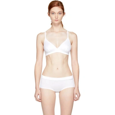 Shop Calvin Klein 205w39nyc White Concept Authentic Story Bra